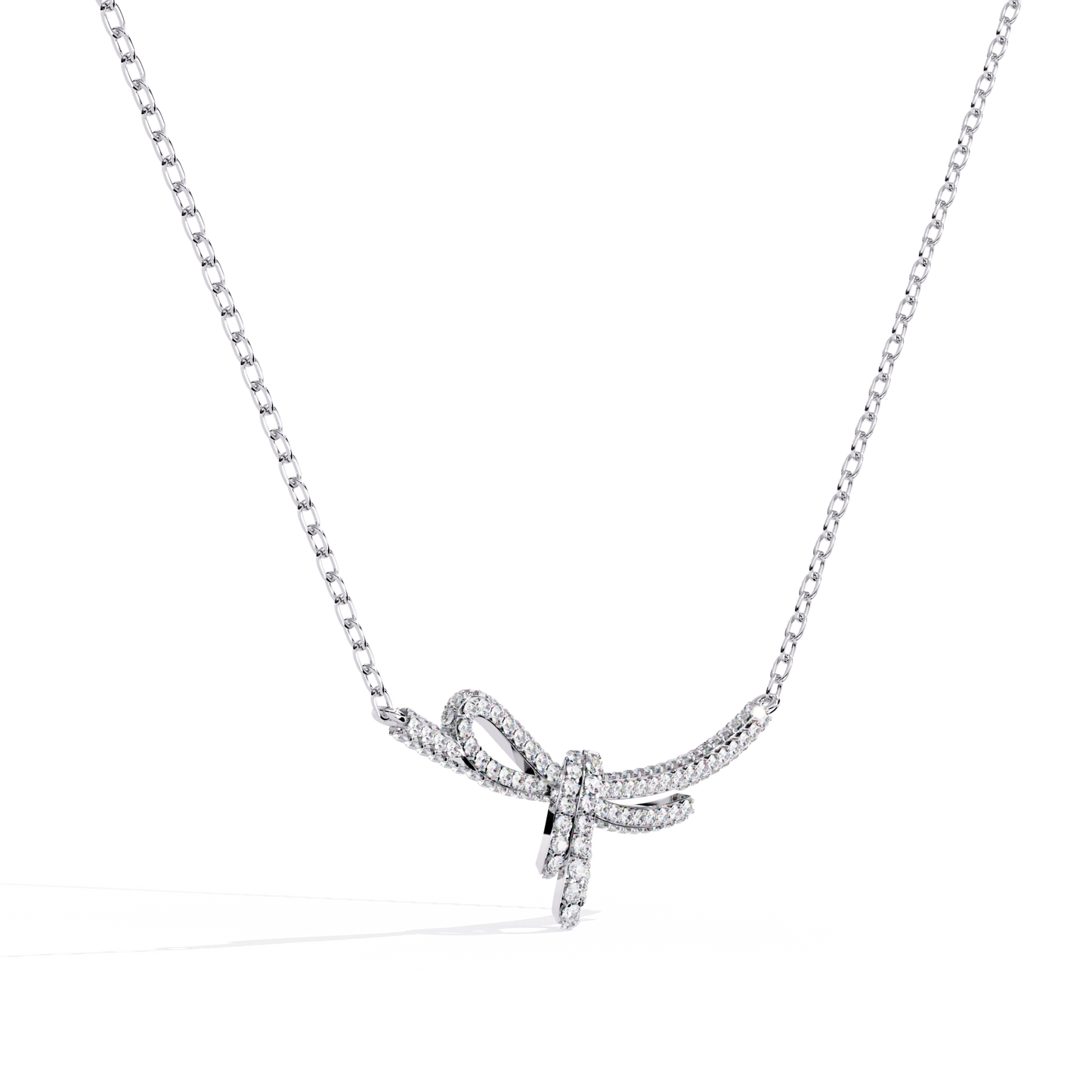 Round Cut Natural & Lab Grown  White Colorless Diamond Vintage Cluster Party Wear Anek Necklace Gift For anniversary - HIGHCARAT DIAMONDS