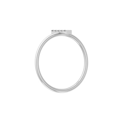 Round Cut Natural Or Labgrown Diamond Ecofriendly Daily Wear Band Ring For Her