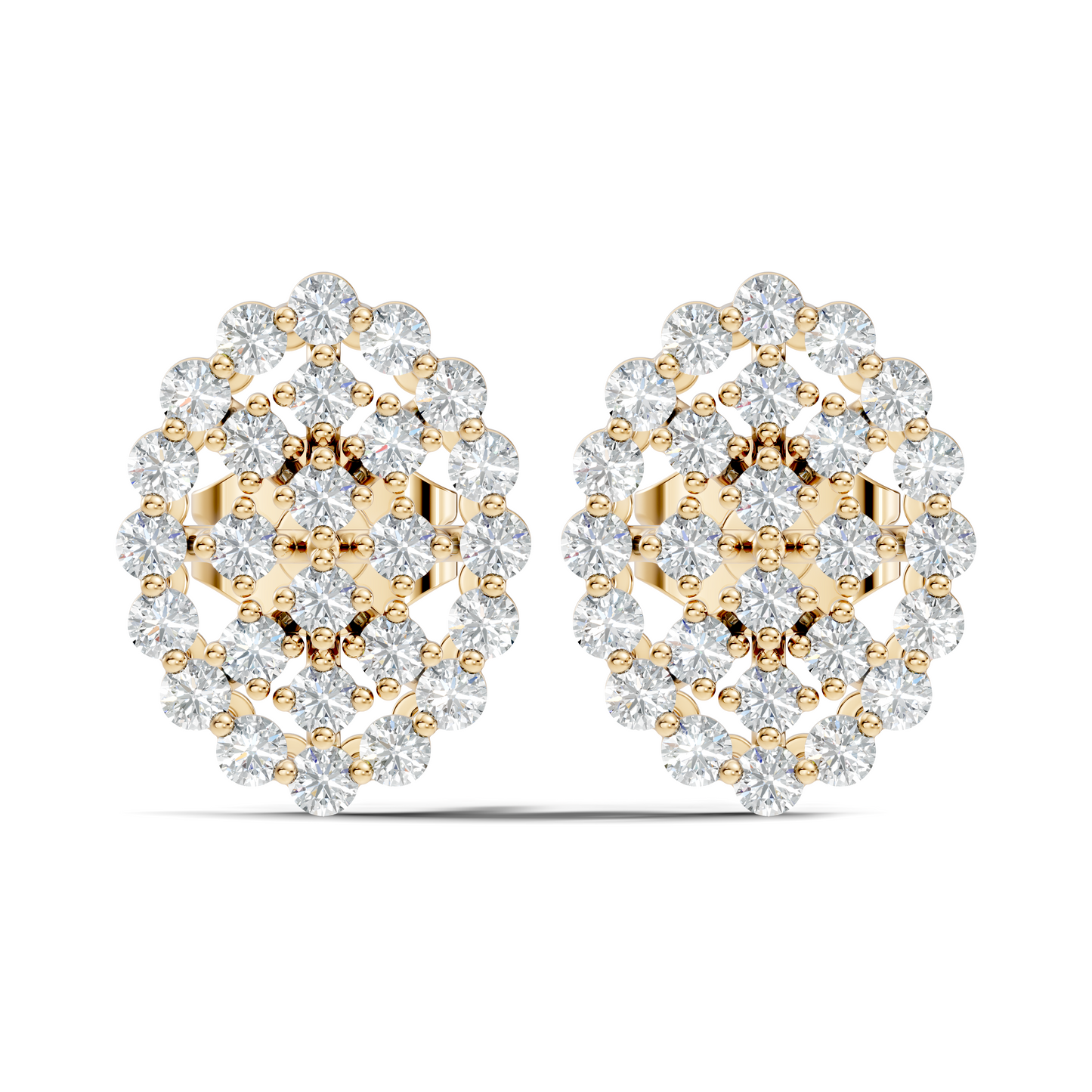 Stunning Natural & Lab grown Round Shape Sparkling Unique Diamond  Anniversary Gift For Her - HIGHCARAT DIAMONDS