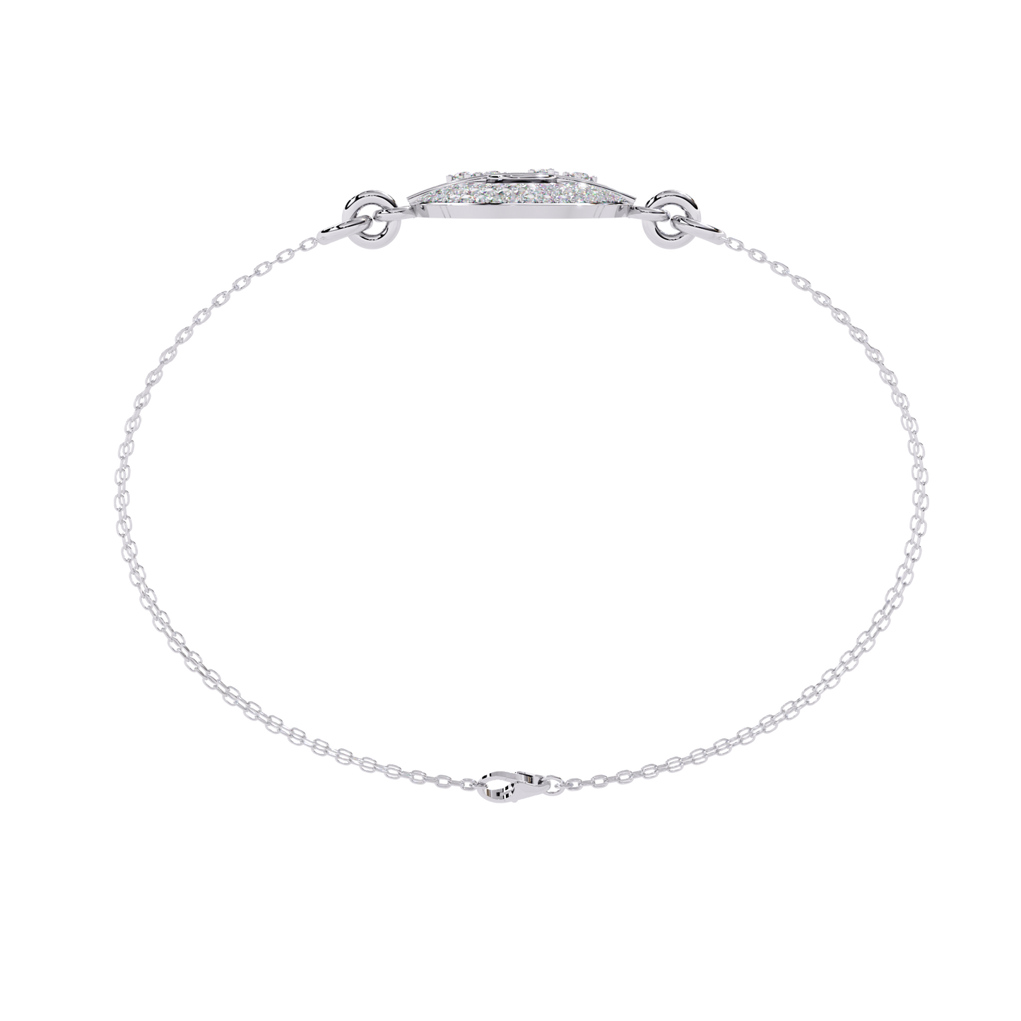 Round Cut Top Grade Diamond Unique 14k Solid Rose Gold Minimalist Handcrafted Cuff Bracelet For Women's - HIGHCARAT DIAMONDS