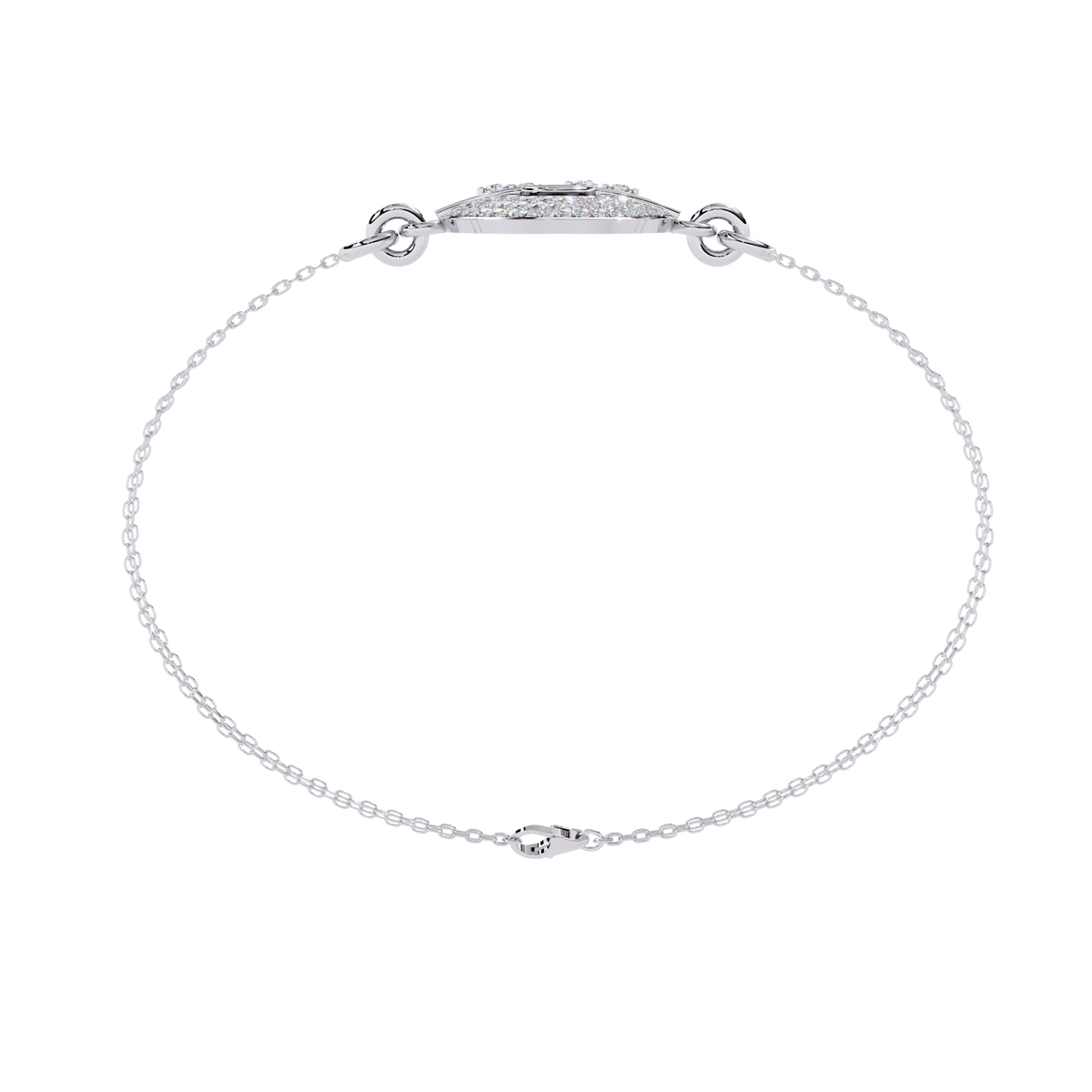 Round Cut Top Grade Diamond Unique 14k Solid Rose Gold Minimalist Handcrafted Cuff Bracelet For Women's - HIGHCARAT DIAMONDS