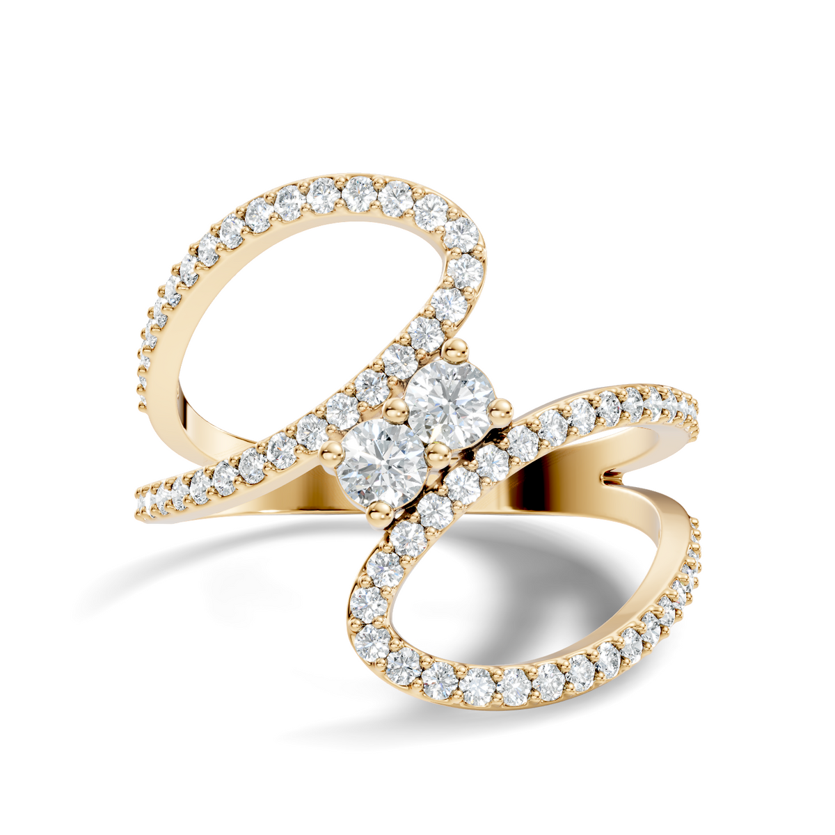 Round Cut Top Grade Lab Grown Diamond Antique Prong Set Handcrafted Vintage Party Wear Ring For Her - HIGHCARAT DIAMONDS