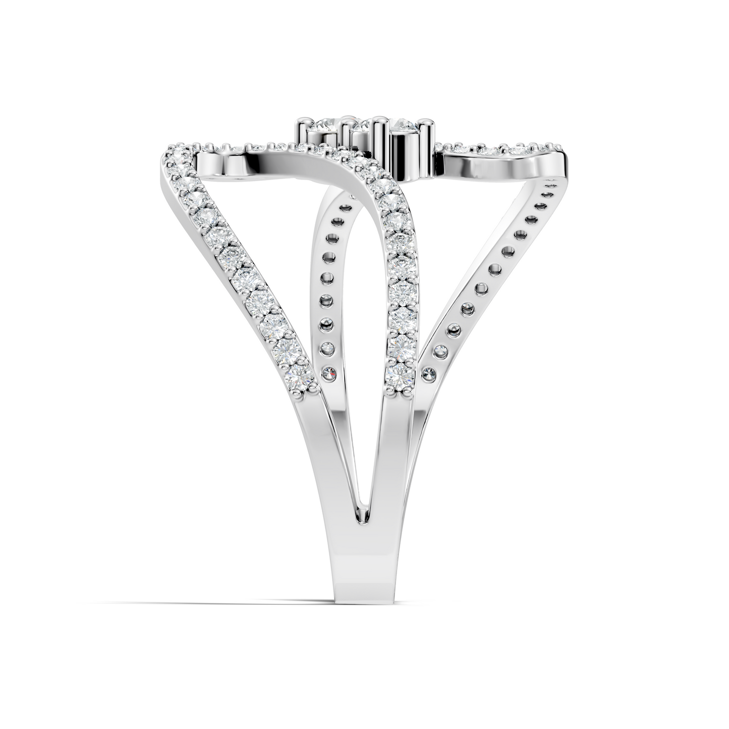 Round Cut Top Grade Lab Grown Diamond Antique Prong Set Handcrafted Vintage Party Wear Ring For Her - HIGHCARAT DIAMONDS