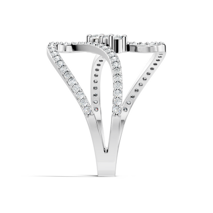 Round Cut Top Grade Lab Grown Diamond Antique Prong Set Handcrafted Vintage Party Wear Ring For Her - HIGHCARAT DIAMONDS