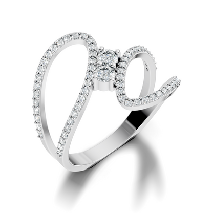 Round Cut Top Grade Lab Grown Diamond Antique Prong Set Handcrafted Vintage Party Wear Ring For Her - HIGHCARAT DIAMONDS