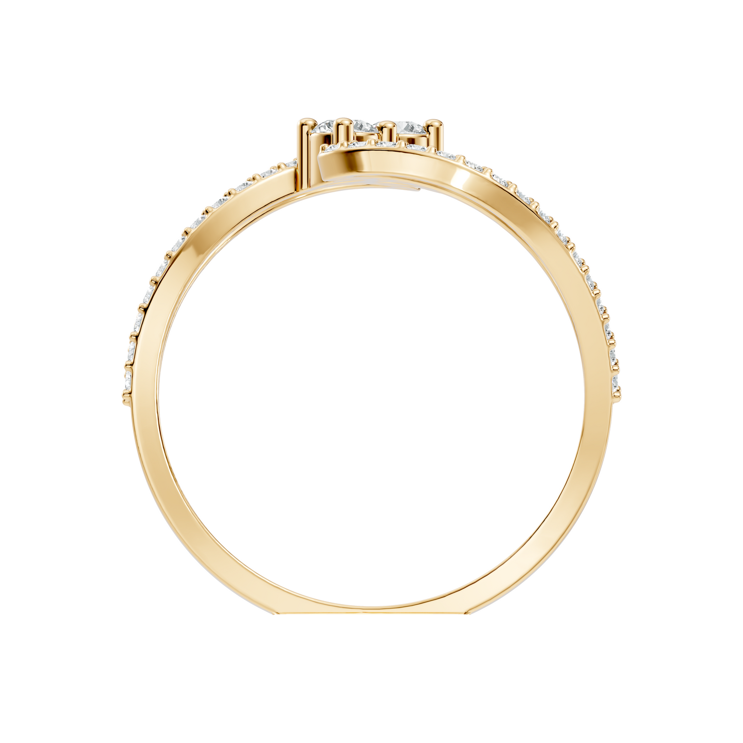 Round Cut Top Grade Lab Grown Diamond Antique Prong Set Handcrafted Vintage Party Wear Ring For Her - HIGHCARAT DIAMONDS
