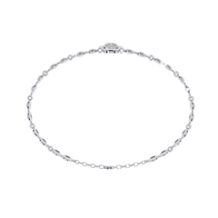 Round Cut Top Grade Lab Grown Diamond Bezel Set Unique Minimalist Bridesmaid Tennis Bracelet Gift For Her - HIGHCARAT DIAMONDS