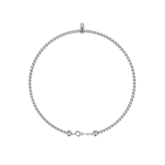 Round Cut White Colorless Diamond Unique Simple Solitaire Stackable Prong Set Every Day Tennis Bracelet For Her - HIGHCARAT DIAMONDS