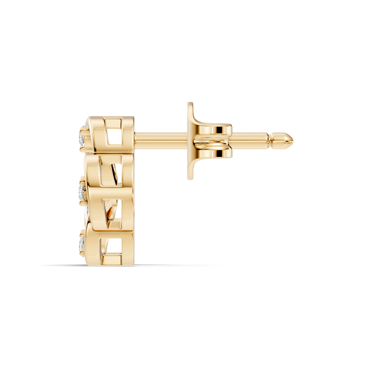 EEmerald Cut Lab Grown & Natural Daimond Unique Delicate Vintage Party Wear Earring For Her - HIGHCARAT DIAMONDS
