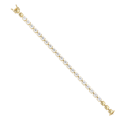 Round Lab Grown Diamond Tennis Bracelet - HIGHCARAT DIAMONDS