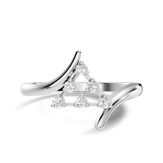 Vintage Round Cut White Colorless Diamond Elegant Art Deco Dainty Stunning Party Wear Ring For Her - HIGHCARAT DIAMONDS