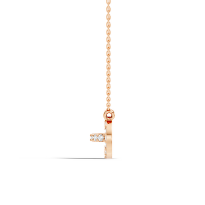 Elegant Interlocking Round Diamond Pendant in 14K Yellow Gold Stylish Jewelry - HIGHCARAT DIAMONDS