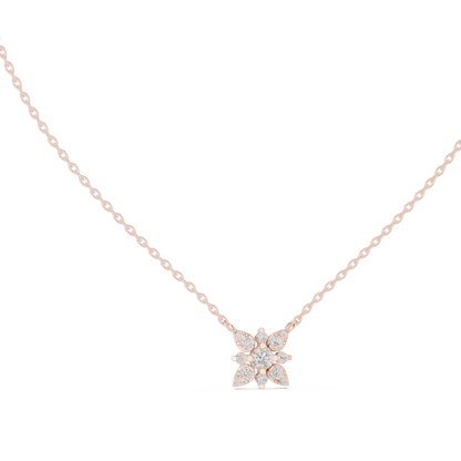 2.05 Cr Round Shape Lab Grown Sparkling Affordable 10k Solid Gold Diamond pendent For Her - HIGHCARAT DIAMONDS