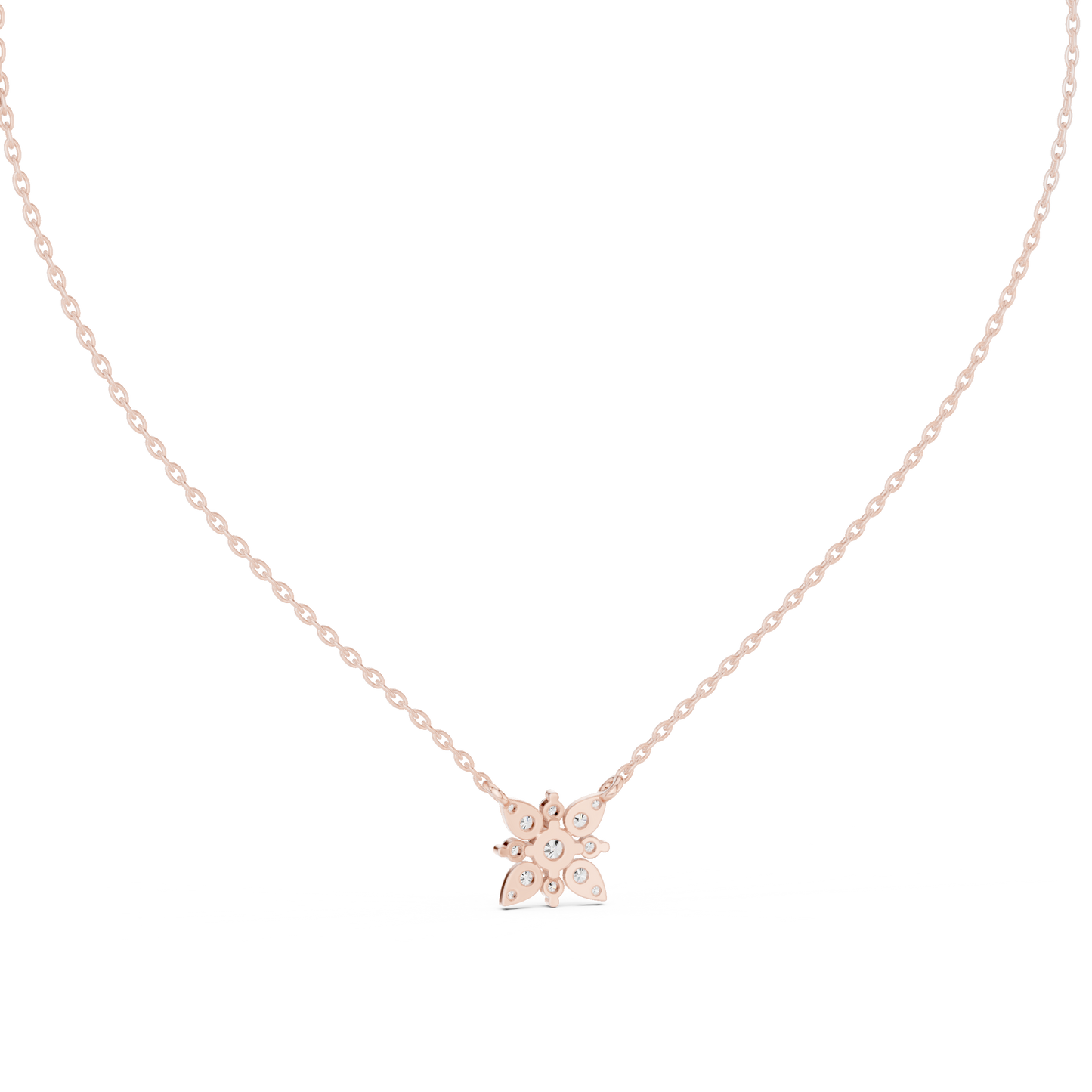 2.05 Cr Round Shape Lab Grown Sparkling Affordable 10k Solid Gold Diamond pendent For Her - HIGHCARAT DIAMONDS