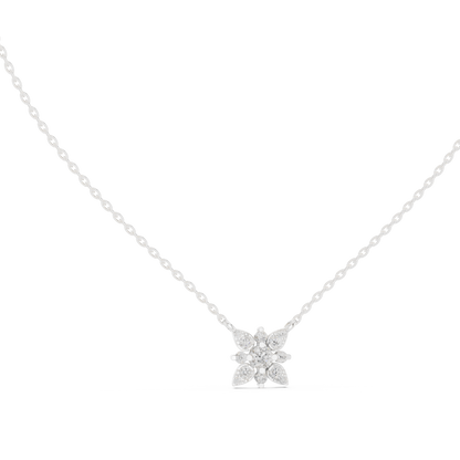 2.05 Cr Round Shape Lab Grown Sparkling Affordable 10k Solid Gold Diamond pendent For Her - HIGHCARAT DIAMONDS