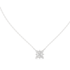 2.05 Cr Round Shape Lab Grown Sparkling Affordable 10k Solid Gold Diamond pendent For Her - HIGHCARAT DIAMONDS