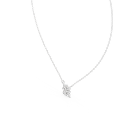 2.05 Cr Round Shape Lab Grown Sparkling Affordable 10k Solid Gold Diamond pendent For Her - HIGHCARAT DIAMONDS