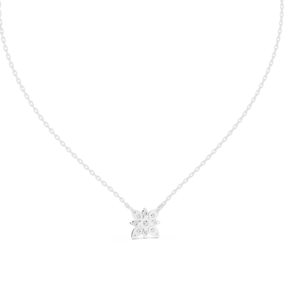 2.05 Cr Round Shape Lab Grown Sparkling Affordable 10k Solid Gold Diamond pendent For Her - HIGHCARAT DIAMONDS