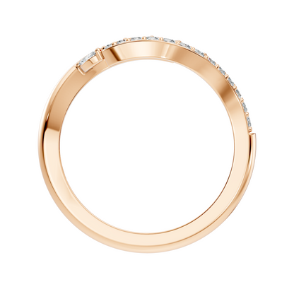 Marquise and Round Cut Diamond Antique Delicate Cluster Vintage Party Wear Ring For Women's - HIGHCARAT DIAMONDS