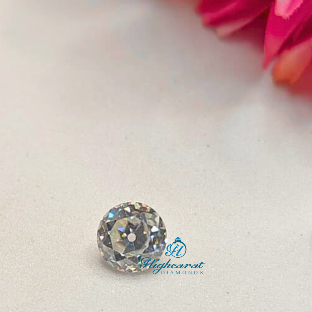 Old European Cut Round Lab Grown Diamond Classic Antique Loose Stone for Rings & Pendants - HIGHCARAT DIAMONDS