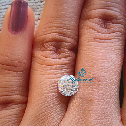 Old European Cut Round Lab Grown Diamond Classic Antique Loose Stone for Rings & Pendants - HIGHCARAT DIAMONDS