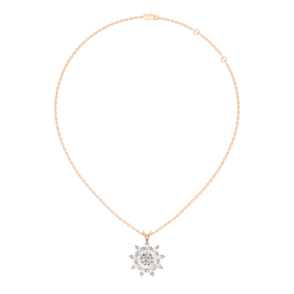 Elegant 3.67 CT Lab Diamond Pendant Necklace Pear Cut Colorless Vintage Gift for Her - HIGHCARAT DIAMONDS