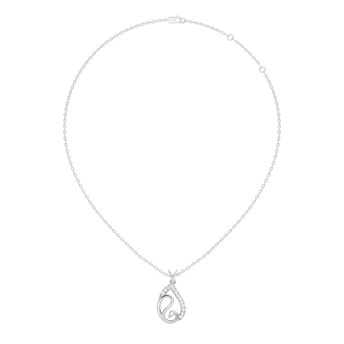 Classical Vintage Round Pendant Natural & Lab Diamonds Affordable Jewelry For Her - HIGHCARAT DIAMONDS