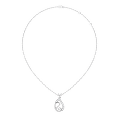 Classical Vintage Round Pendant Natural & Lab Diamonds Affordable Jewelry For Her - HIGHCARAT DIAMONDS