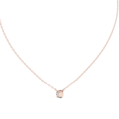 Classic 0.50 CT Round Cut labgrown Diamond Solitaire Pendant Minimalist Jewelry Collection - HIGHCARAT DIAMONDS