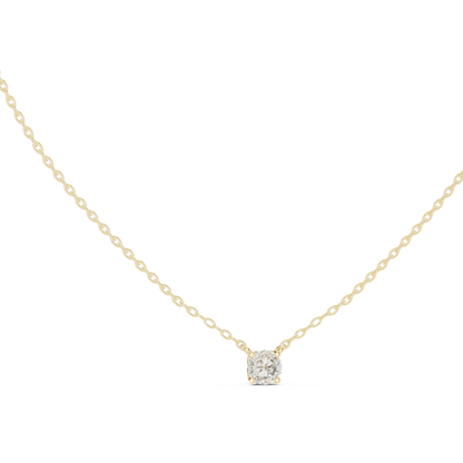 Classic 0.50 CT Round Cut labgrown Diamond Solitaire Pendant Minimalist Jewelry Collection - HIGHCARAT DIAMONDS