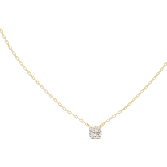 Classic 0.50 CT Round Cut labgrown Diamond Solitaire Pendant Minimalist Jewelry Collection - HIGHCARAT DIAMONDS