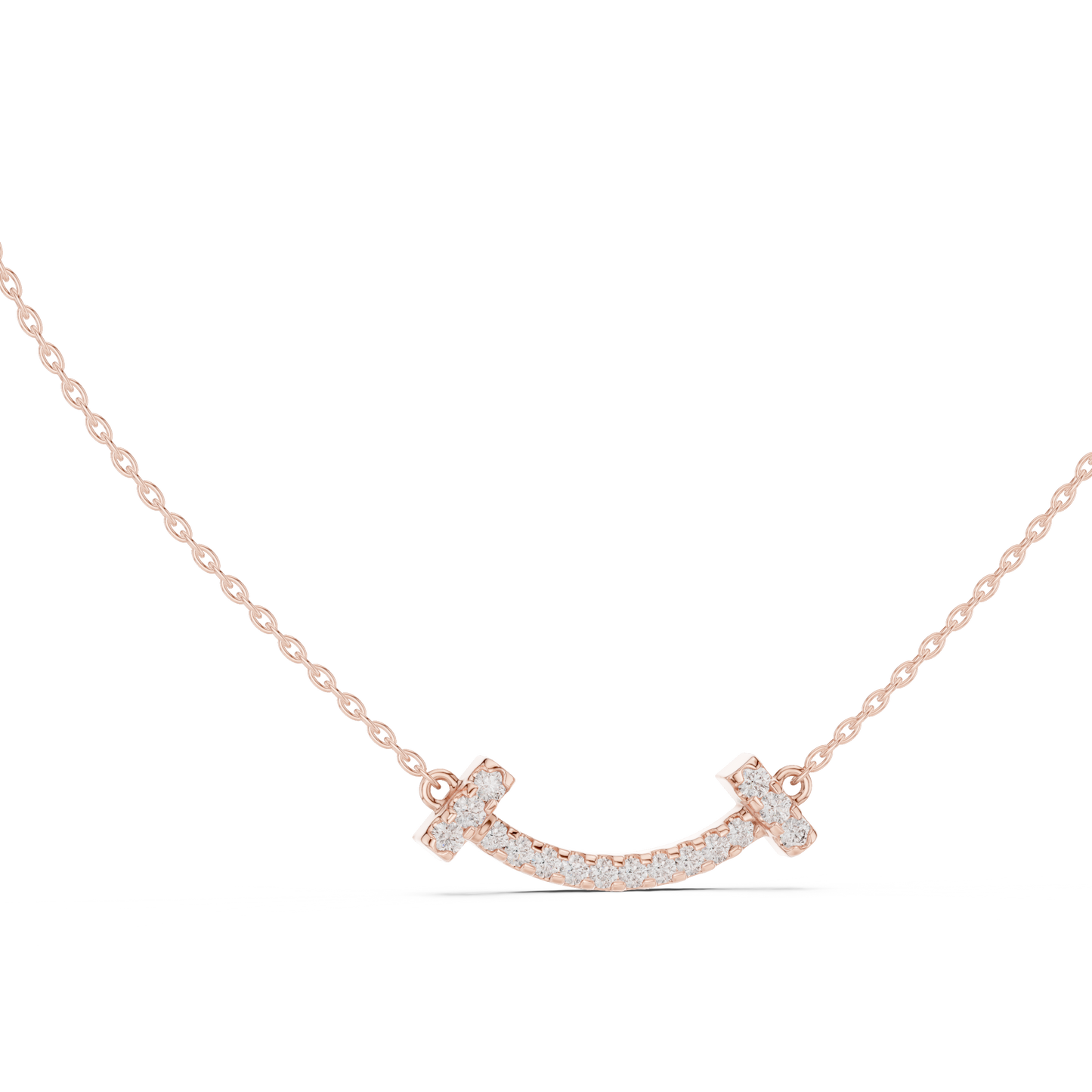 Round Shape Stunning 14k Solid Gold Diamond Pendant For Women Daily Wear