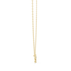 Vintage Butterfly Style Diamond Pendant Side Angle View