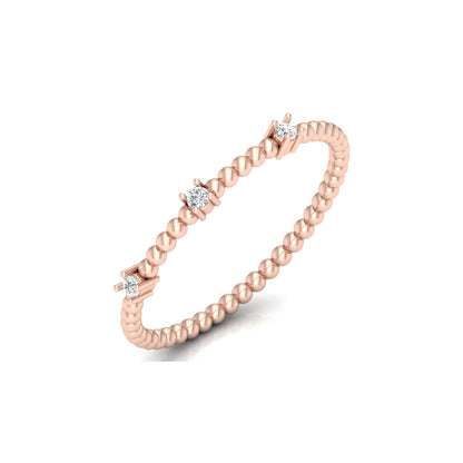 Minimalist Three Stone Anniversary Gift Ring For Her Stunning Quality Affordable Price