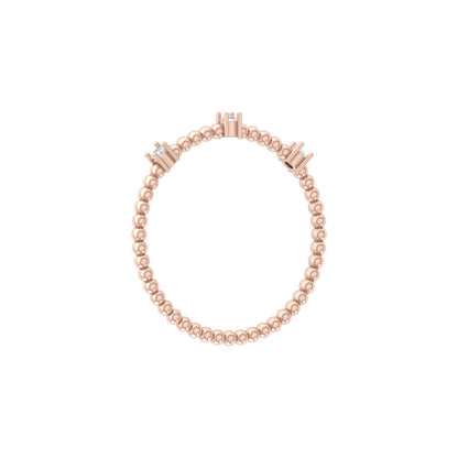 Minimalist Three Stone Anniversary Gift Ring For Her Stunning Quality Affordable Price