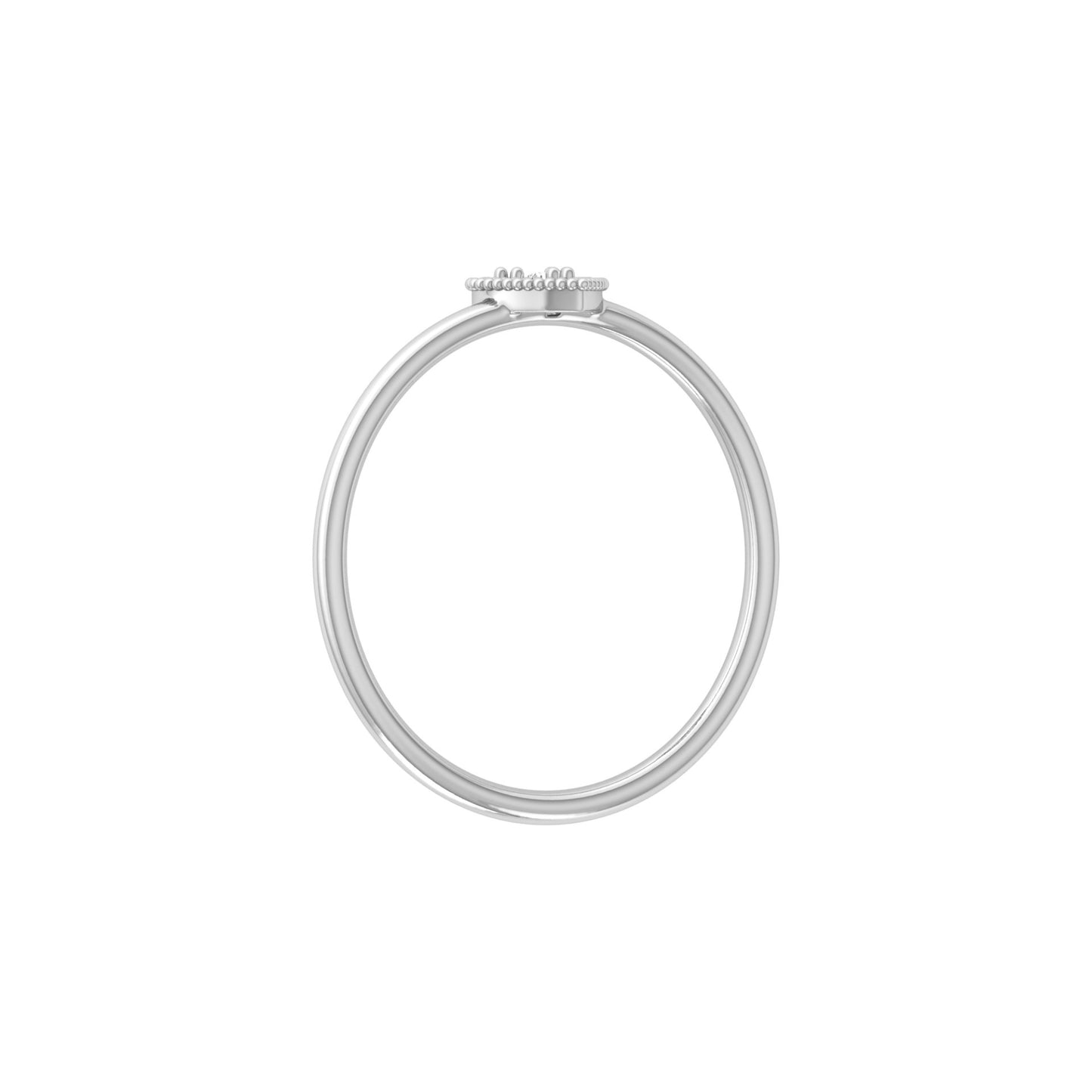 Lab grown Round cut Diamond Proposal Ring