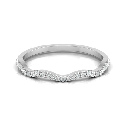 Twisted Round Cut Wedding Diamond Ring for Her Elegant Yet Budget-Friendly in 10KT 14KT 18KT Gold Lab-Grown or Natural