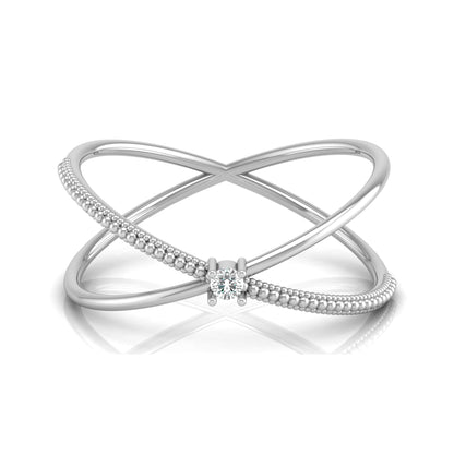 14KT Solid Gold Twisted Women's Ring For Her Perfect Fit For Any Finger