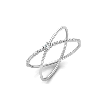 14KT Solid Gold Twisted Women's Ring For Her Perfect Fit For Any Finger