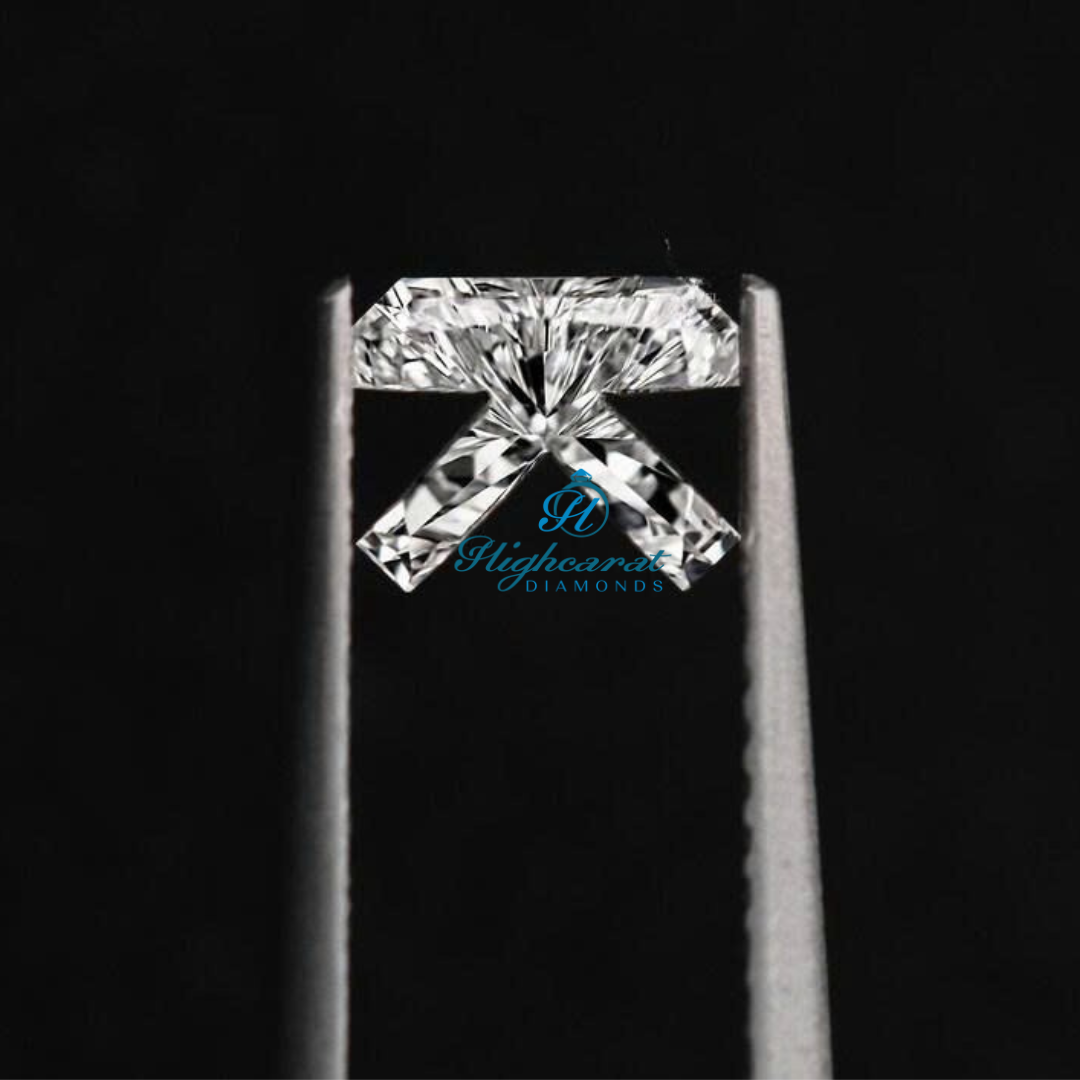 Shining K Shape Lab Diamond Perfect for Everyday Custom Initial Jewelry