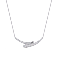 Signature 14K Gold Lab Grown Diamond Panther Necklace pendant - HIGHCARAT DIAMONDS