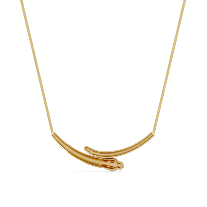 Signature 14K Gold Lab Grown Diamond Panther Necklace pendant - HIGHCARAT DIAMONDS