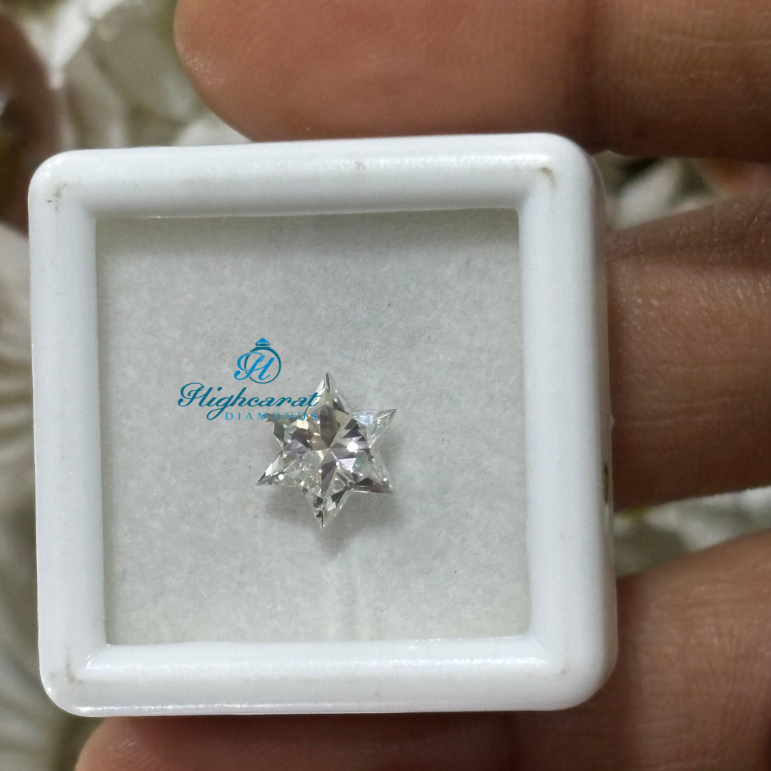 Antique Star Cut Lab Grown Vintage Diamond Elegant Sparkling Loose Diamond Use For All Jewelry - HIGHCARAT DIAMONDS