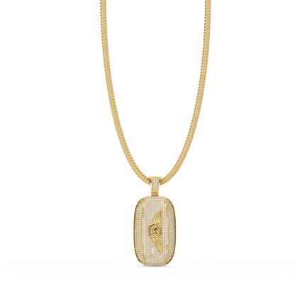 Spade Symbol Lab Grown Diamond Pendant Hip hop Necklace - HIGHCARAT DIAMONDS