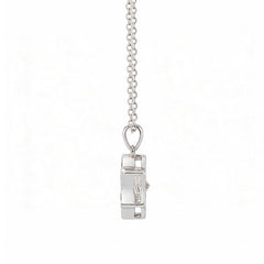 Star Cut David Lab-Grown Diamond Bezel Set Pendant