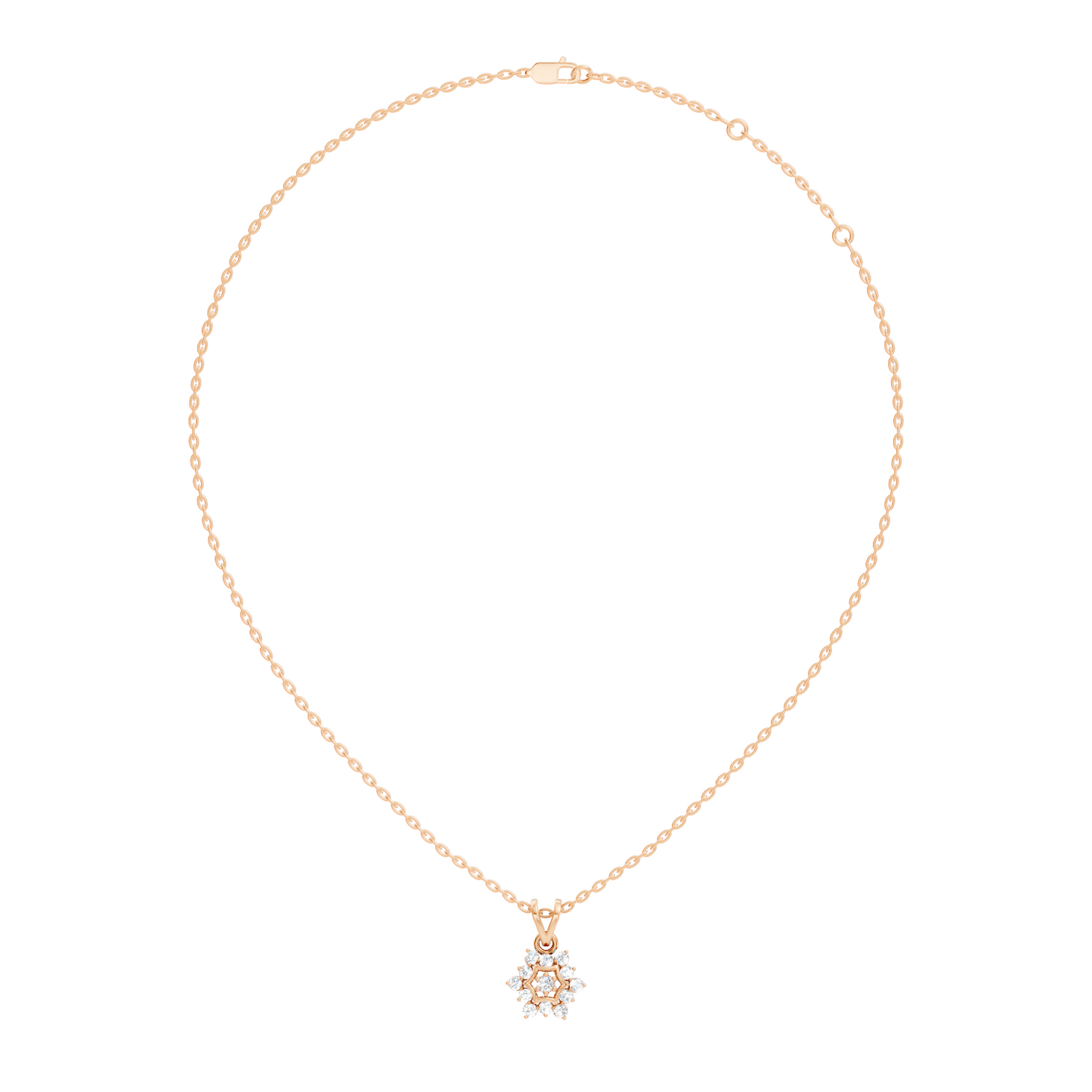 Affordable Diamond Pendant Necklace Handmade Ecofriendly Gift for Women's - HIGHCARAT DIAMONDS