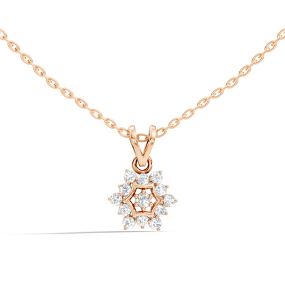 Affordable Diamond Pendant Necklace Handmade Ecofriendly Gift for Women's - HIGHCARAT DIAMONDS