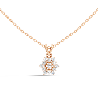 Affordable Diamond Pendant Necklace Handmade Ecofriendly Gift for Women's - HIGHCARAT DIAMONDS