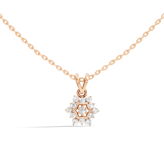 Affordable Diamond Pendant Necklace Handmade Ecofriendly Gift for Women's - HIGHCARAT DIAMONDS