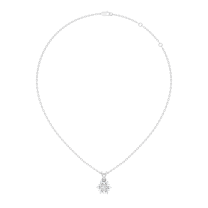 Affordable Diamond Pendant Necklace Handmade Ecofriendly Gift for Women's - HIGHCARAT DIAMONDS